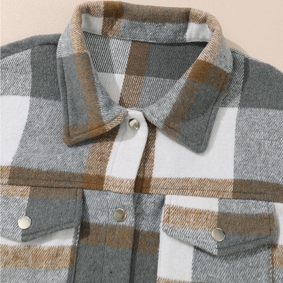 Plaid Shacket - Picture 2 of 4